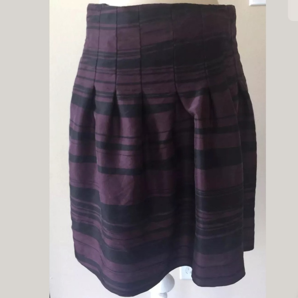 Banana Republic Skirt Women’s 4 purple Black